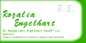 rozalia engelhart business card